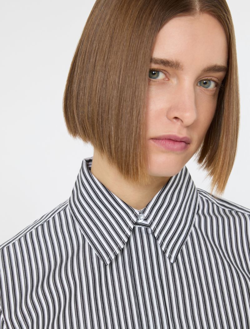 Cotton shirt - BLACK - Sportmax - 5