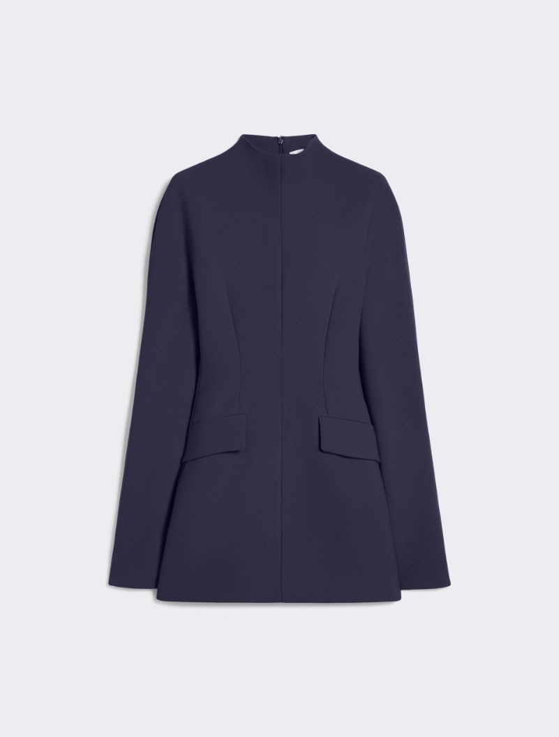 Abito corto sagomato in gabardina - BLU NOTTE - Sportmax - 5