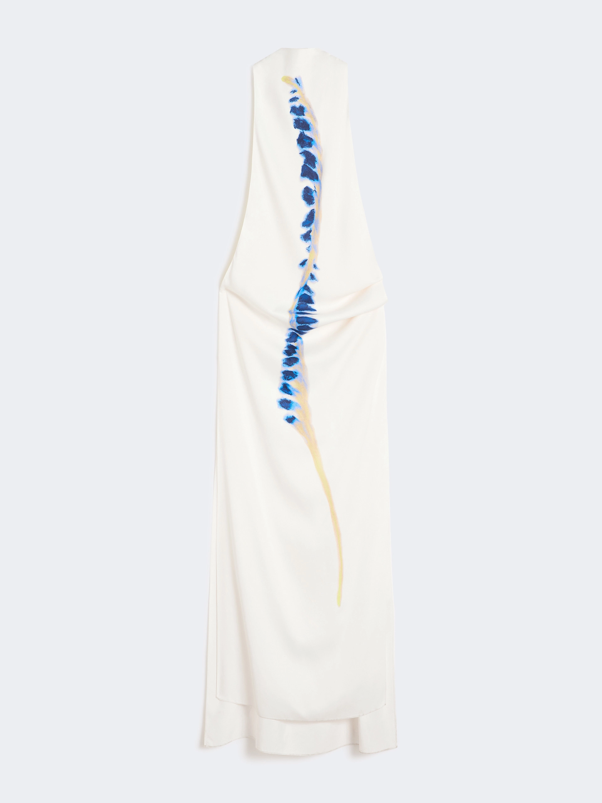 Long viscose dress - WHITE - Sportmax - 5