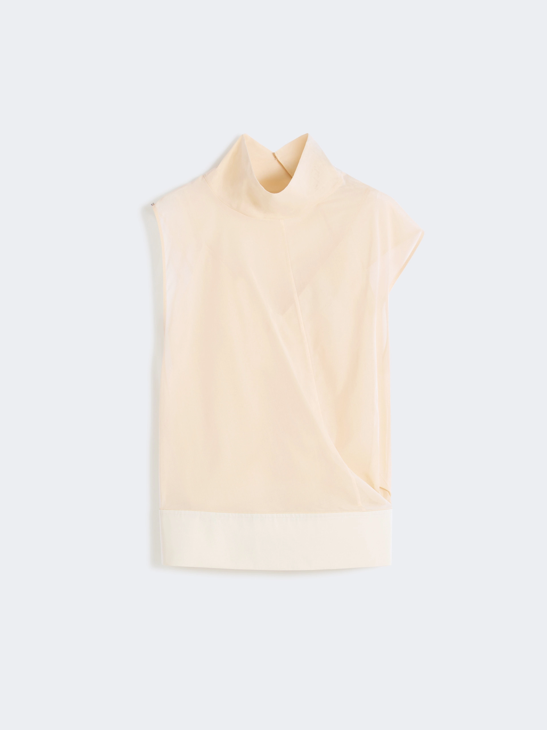 Cotton voile two-piece blouse - ECRU - Sportmax - 6