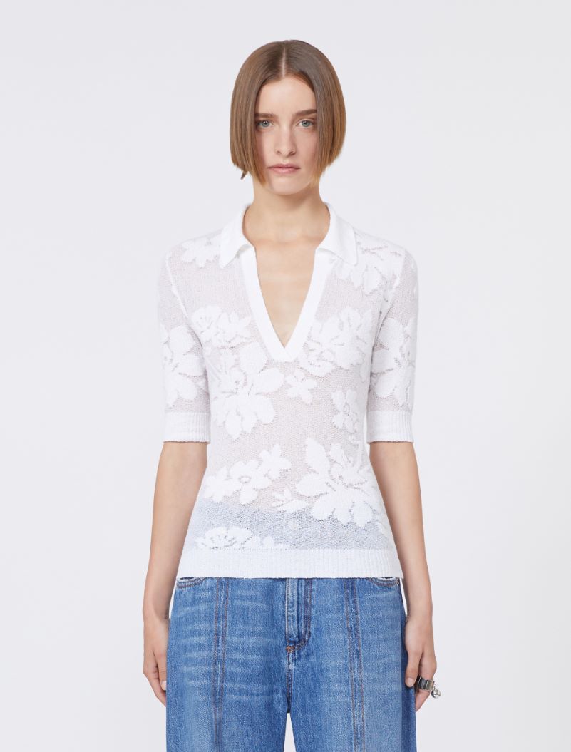 Polo in cotone stretch - BIANCO - Sportmax - 2