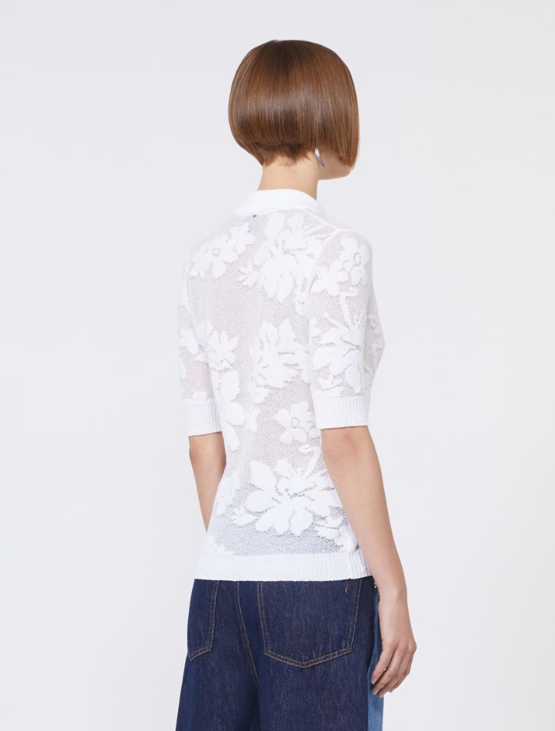 Polo in cotone stretch - BIANCO - Sportmax - 3