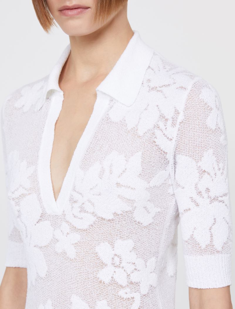 Polo in cotone stretch - BIANCO - Sportmax - 5