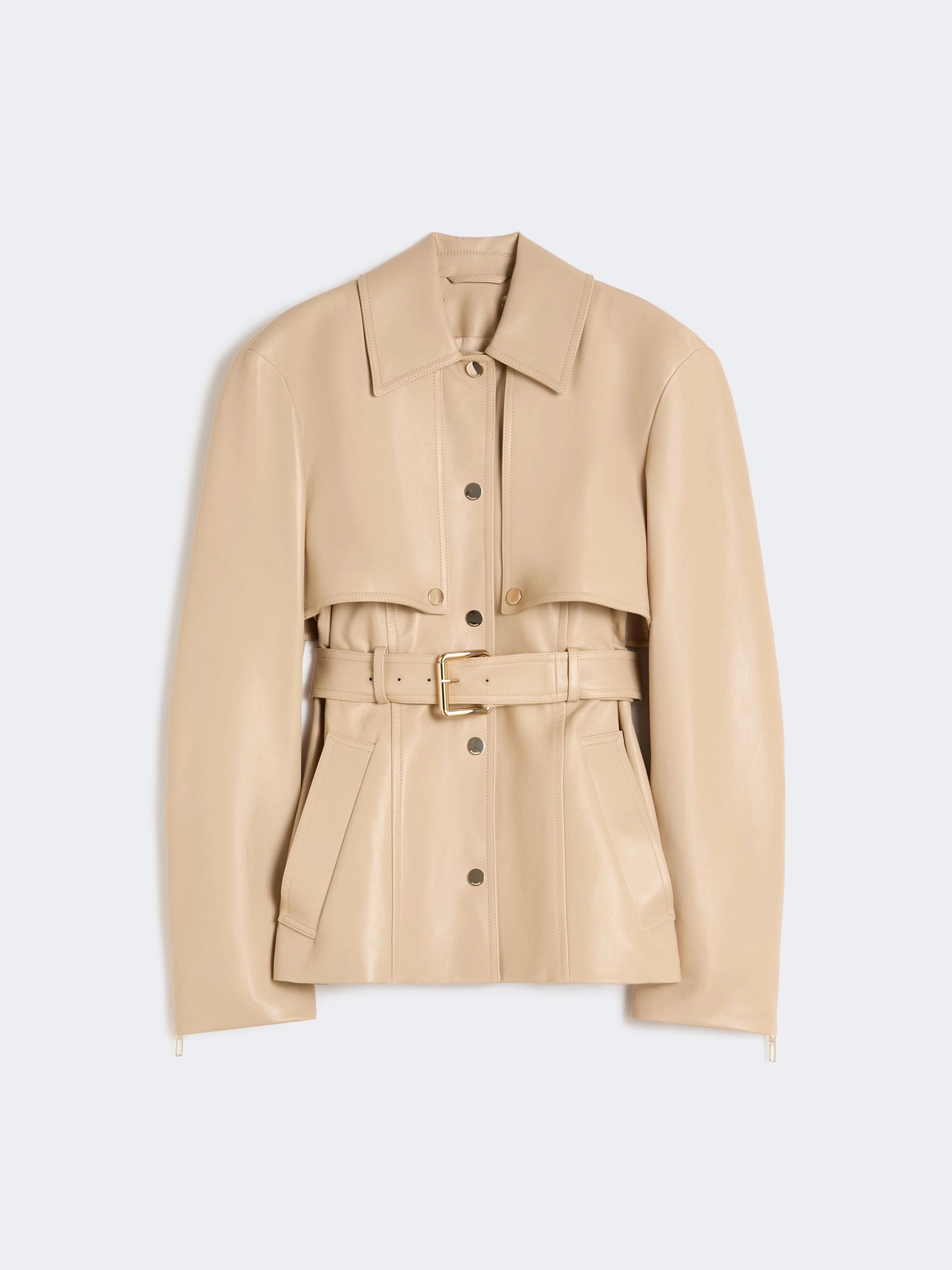 Nappa leather two-piece jacket - BEIGE - Sportmax - 6