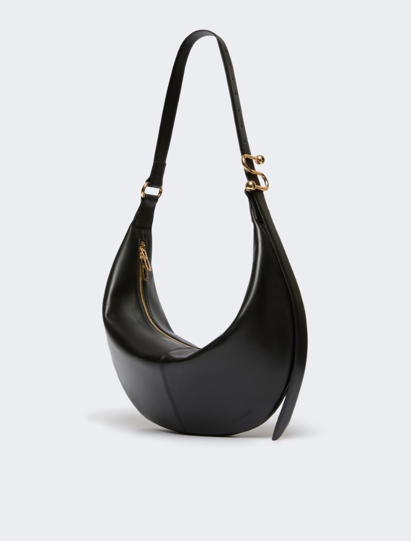 Nappa leather hobo bag - BLACK - Sportmax - 2