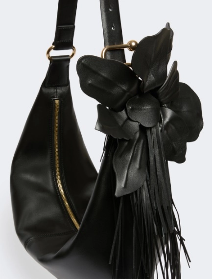 Hobo bag in nappa - NERO - Sportmax - 4
