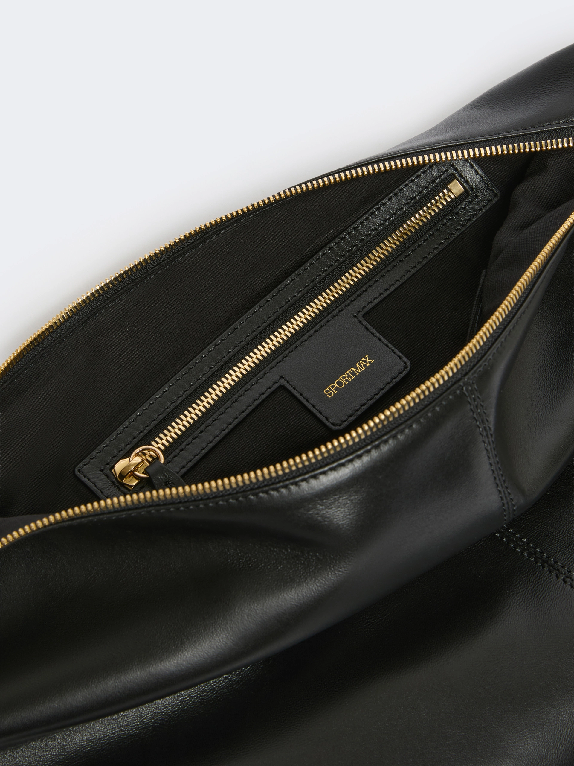 Hobo bag in nappa - NERO - Sportmax - 6