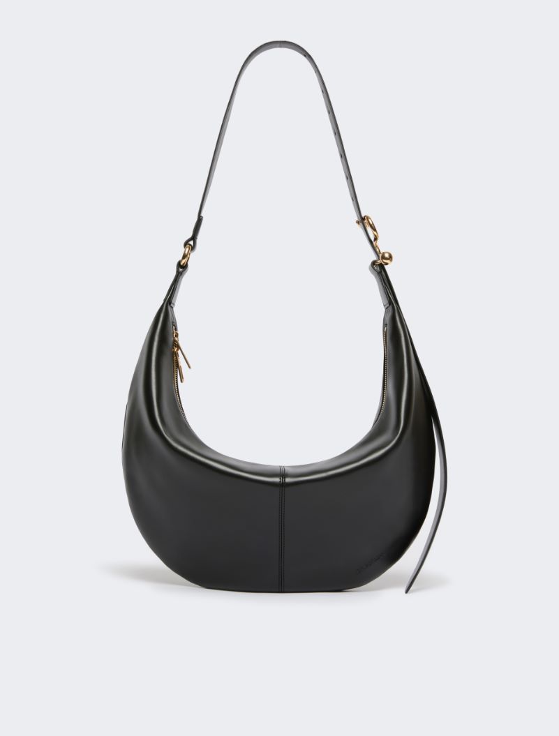 Nappa leather hobo bag - BLACK - Sportmax