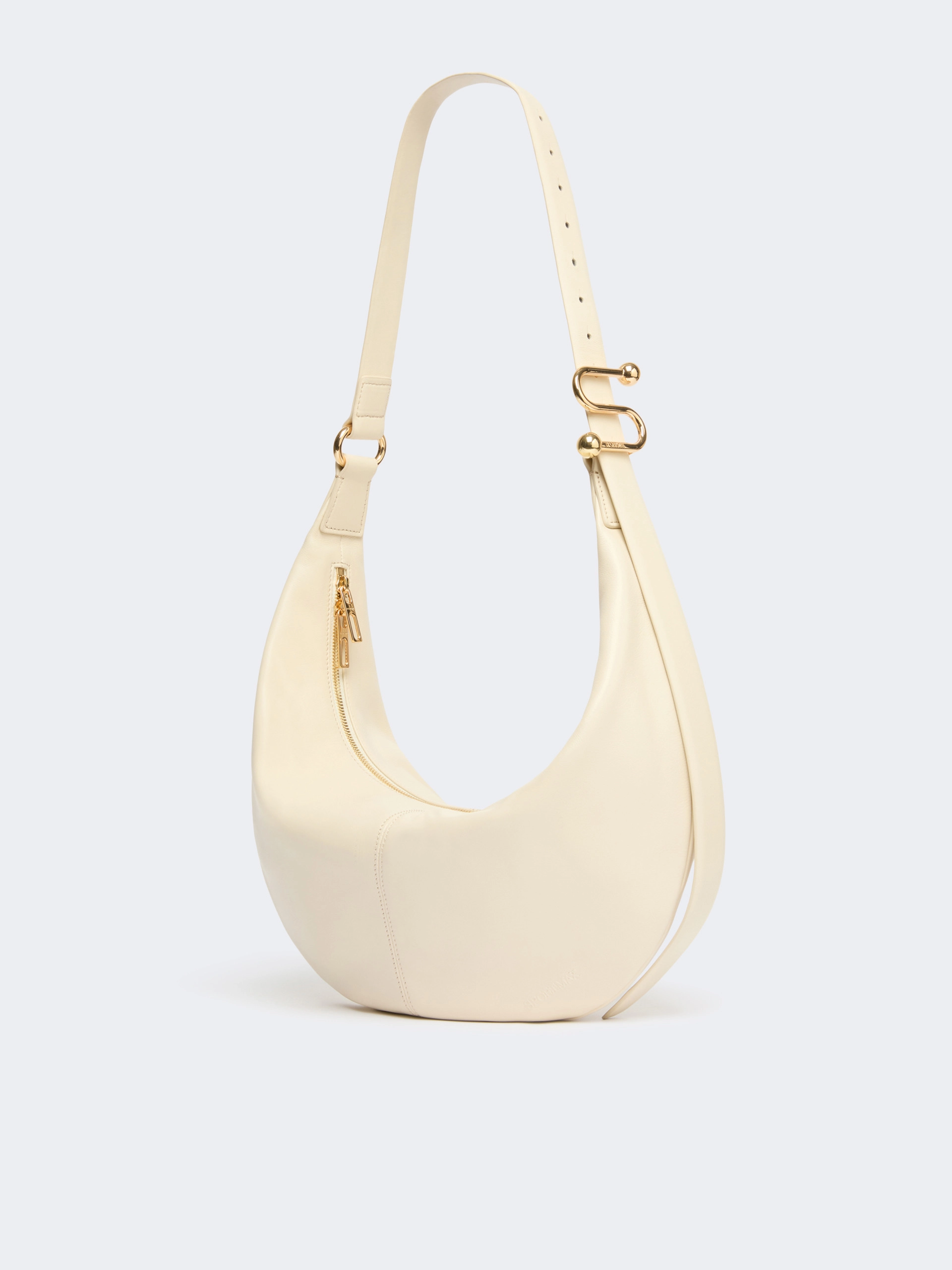 Nappa leather hobo bag - VANILLA - Sportmax - 2