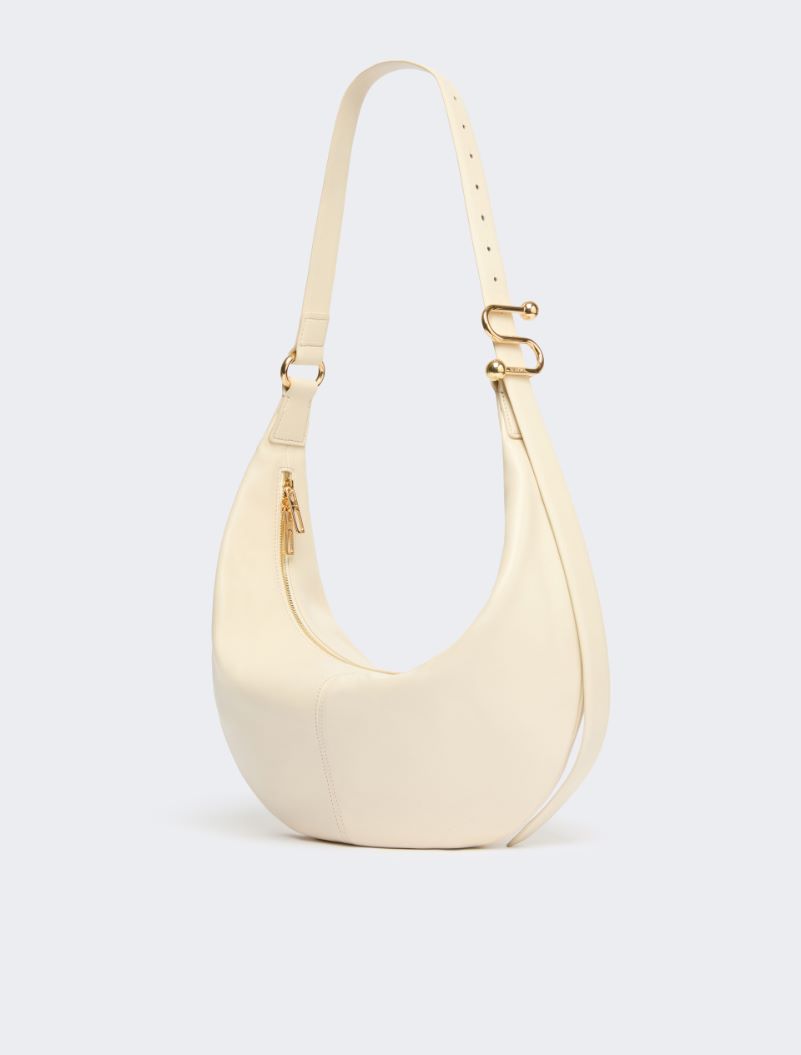 Nappa leather hobo bag - VANILLA - Sportmax - 2