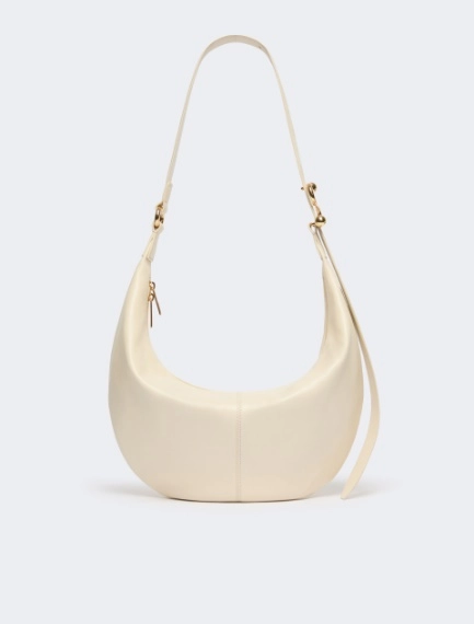 Nappa leather hobo bag - VANILLA - Sportmax - 1