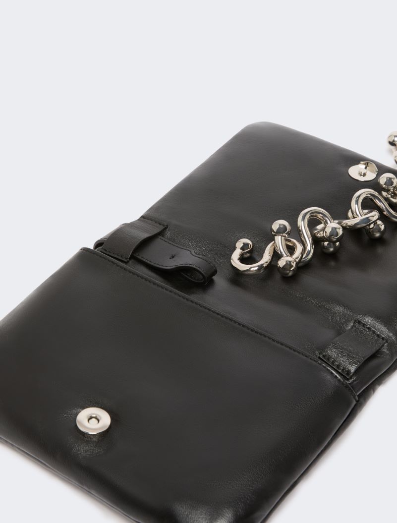 Soffy mini-bag in padded nappa leather - BLACK - Sportmax - 4