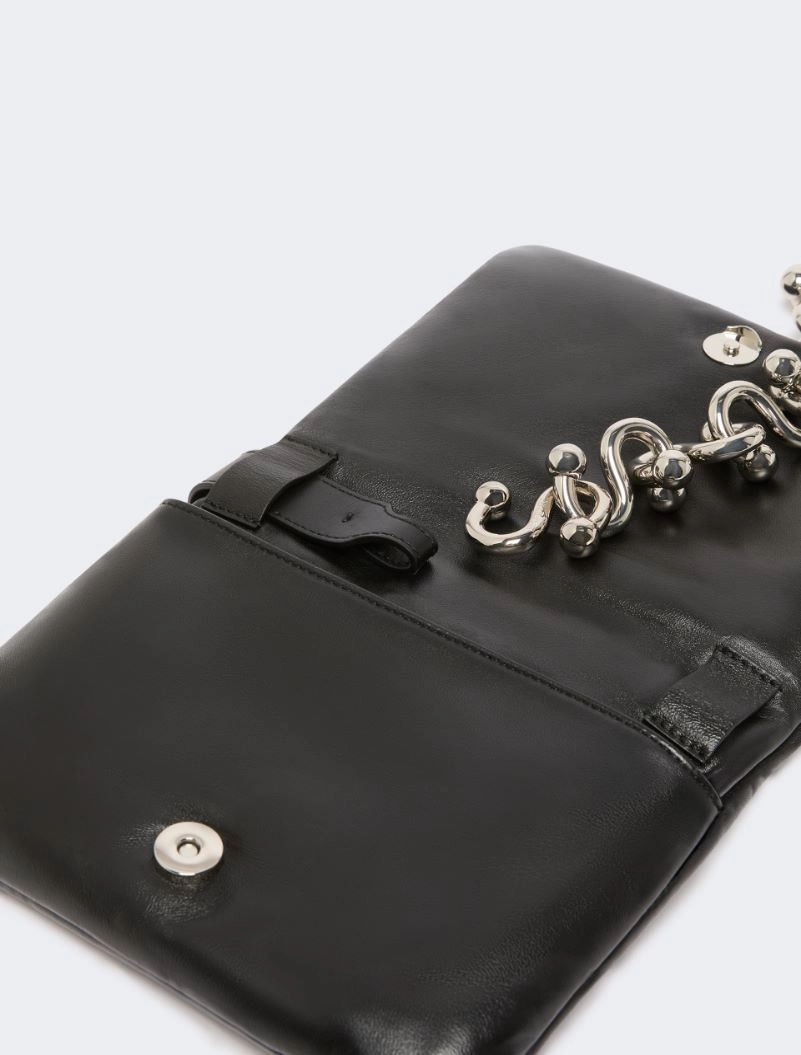 Soffy mini-bag in padded nappa leather - BLACK - Sportmax - 4