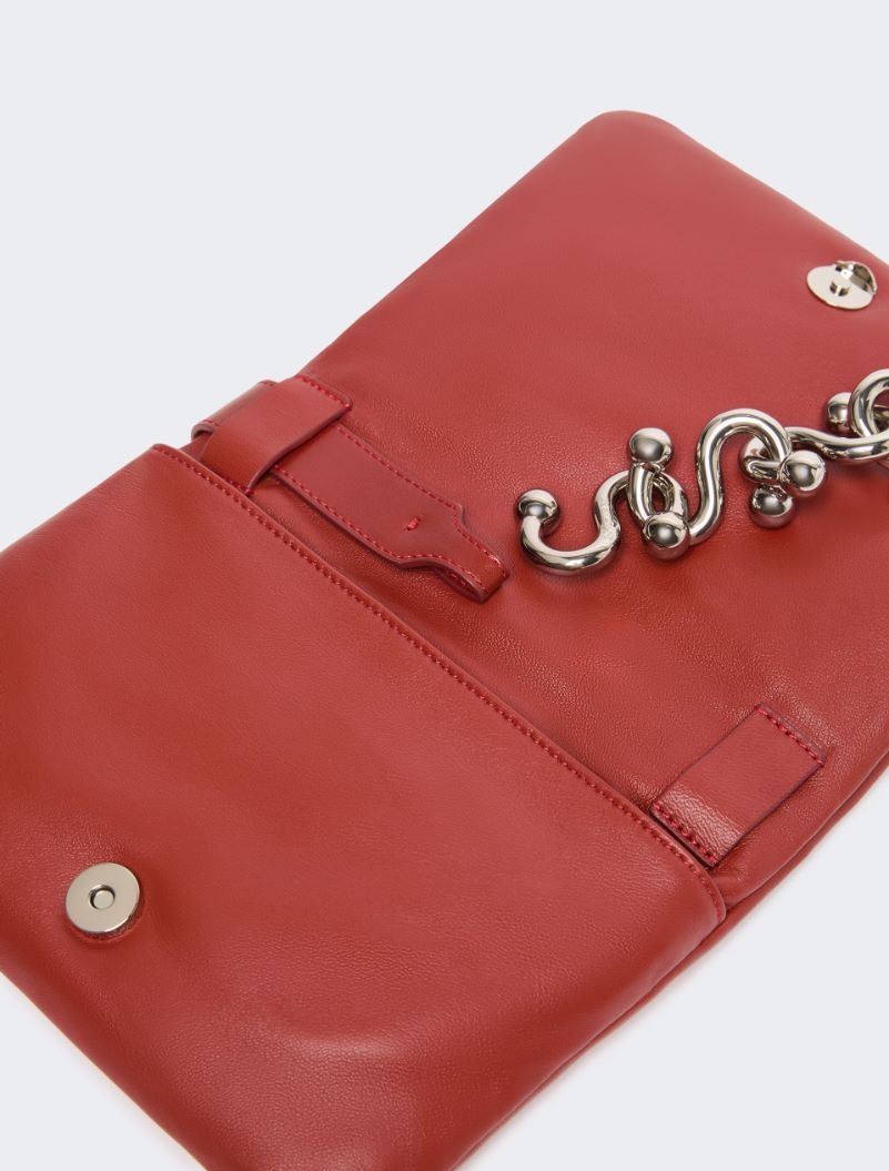 Soffy mini-bag in padded nappa leather - BRICK RED - Sportmax - 4