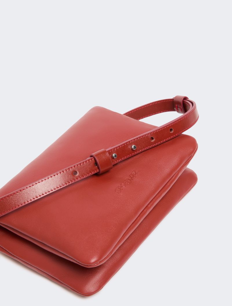 Soffy mini-bag in padded nappa leather - BRICK RED - Sportmax - 5