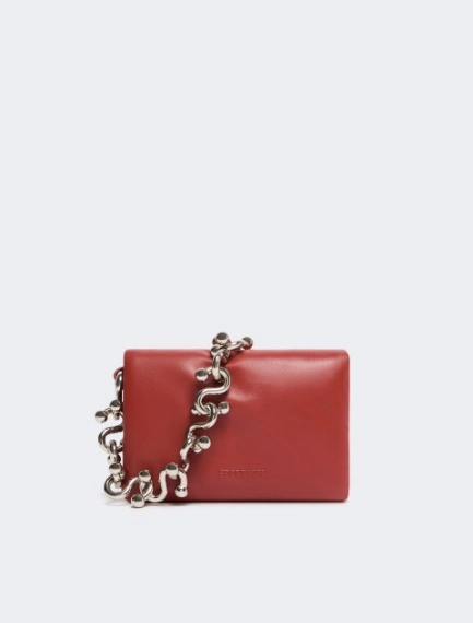 Soffy mini-bag in padded nappa leather - BRICK RED - Sportmax - 1