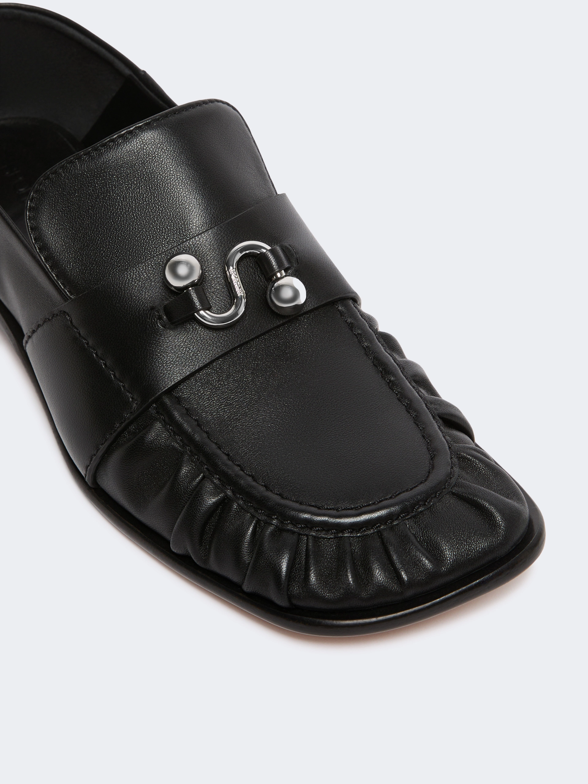 Nappa leather moccasins - BLACK - Sportmax - 4