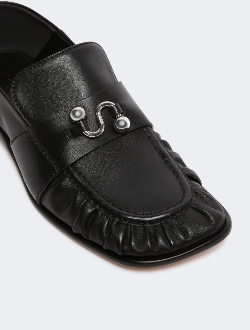 Nappa leather moccasins - BLACK - Sportmax - 4