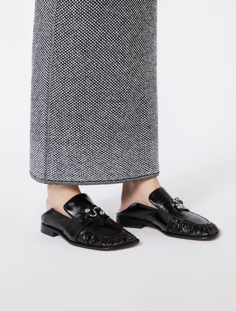 Nappa leather moccasins - BLACK - Sportmax - 6