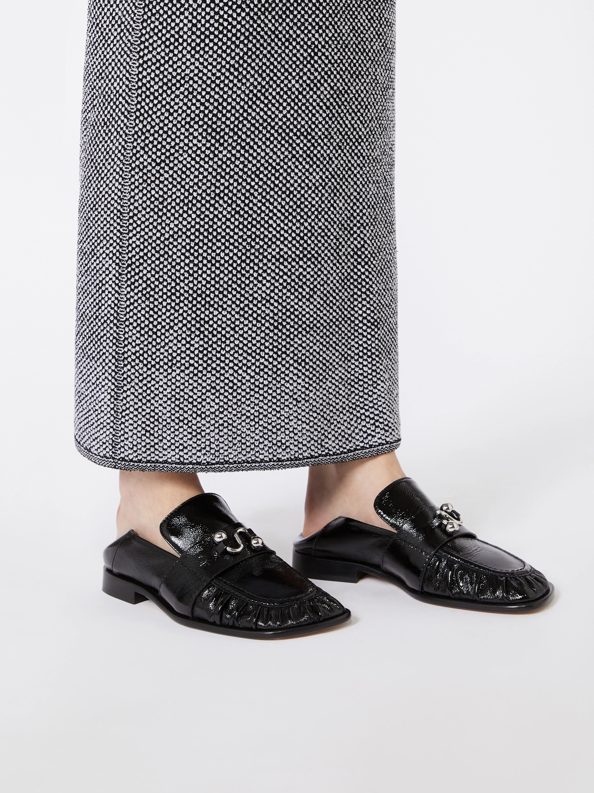 Nappa leather moccasins - BLACK - Sportmax - 7