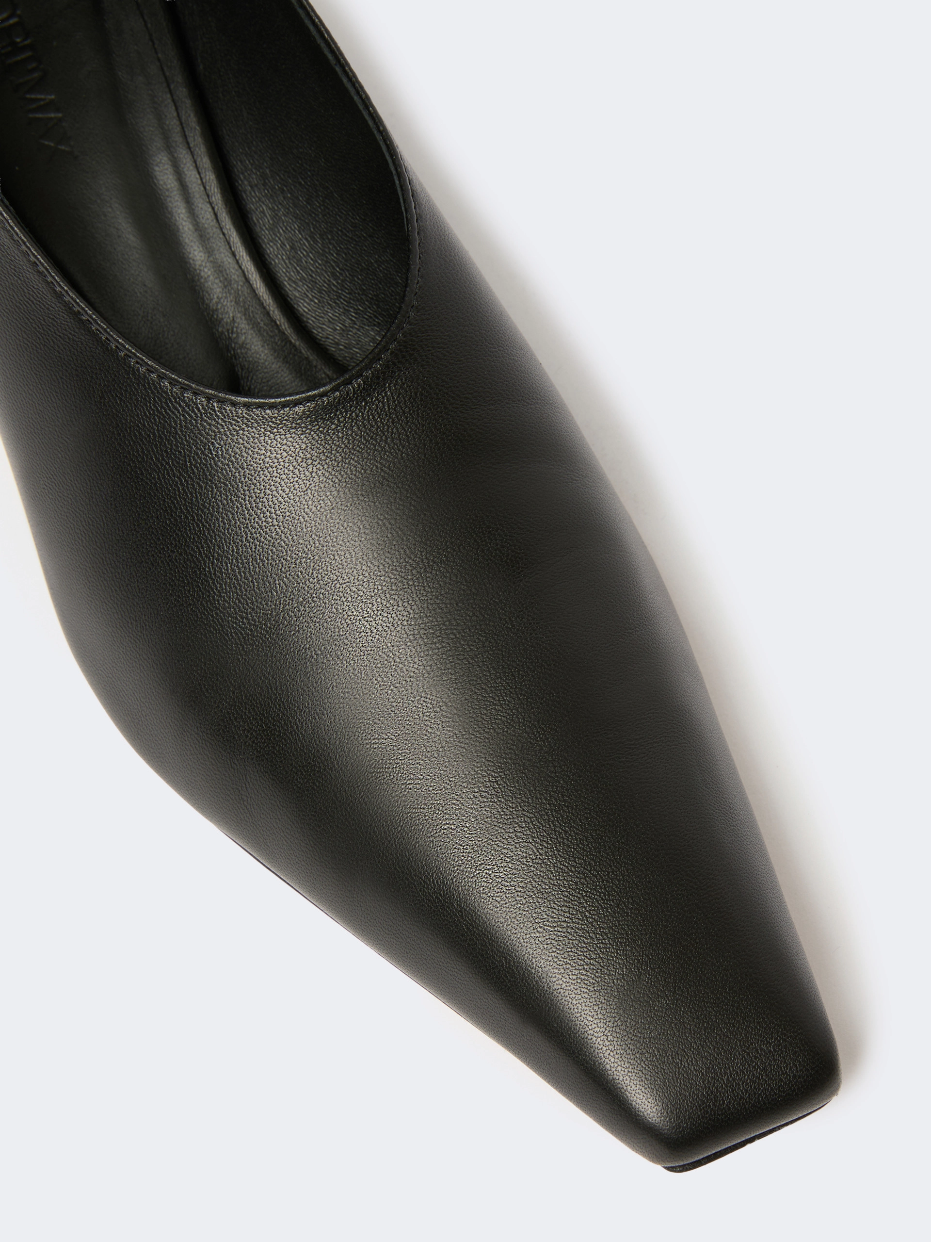 Nappa leather pumps with foldable back - BLACK - Sportmax - 4