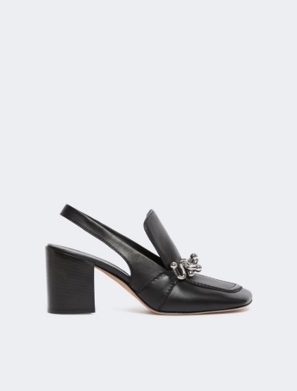Slingbacks en nappa - NOIR - Sportmax