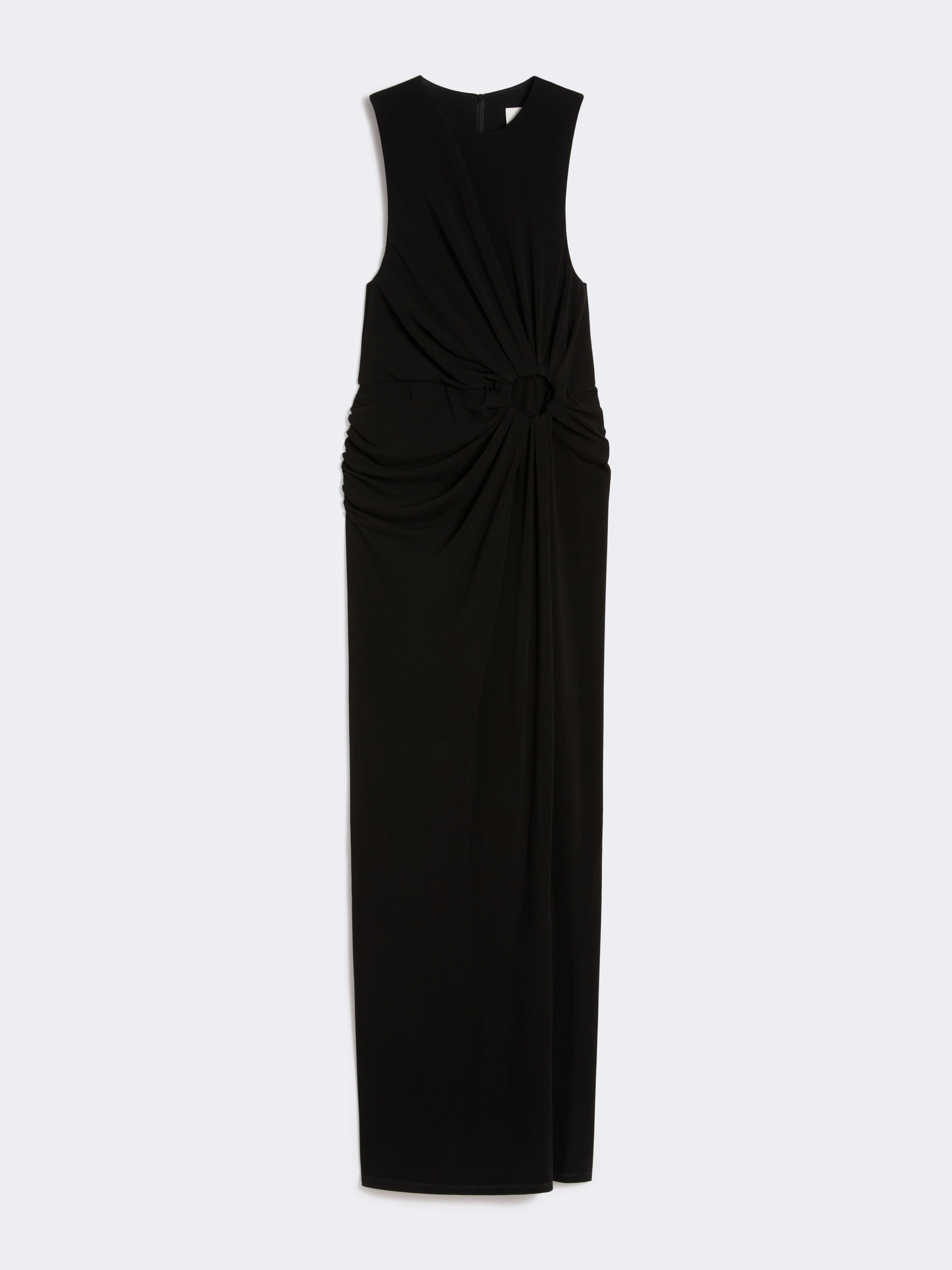 Sleeveless stretch jersey dress - BLACK - Sportmax - 5