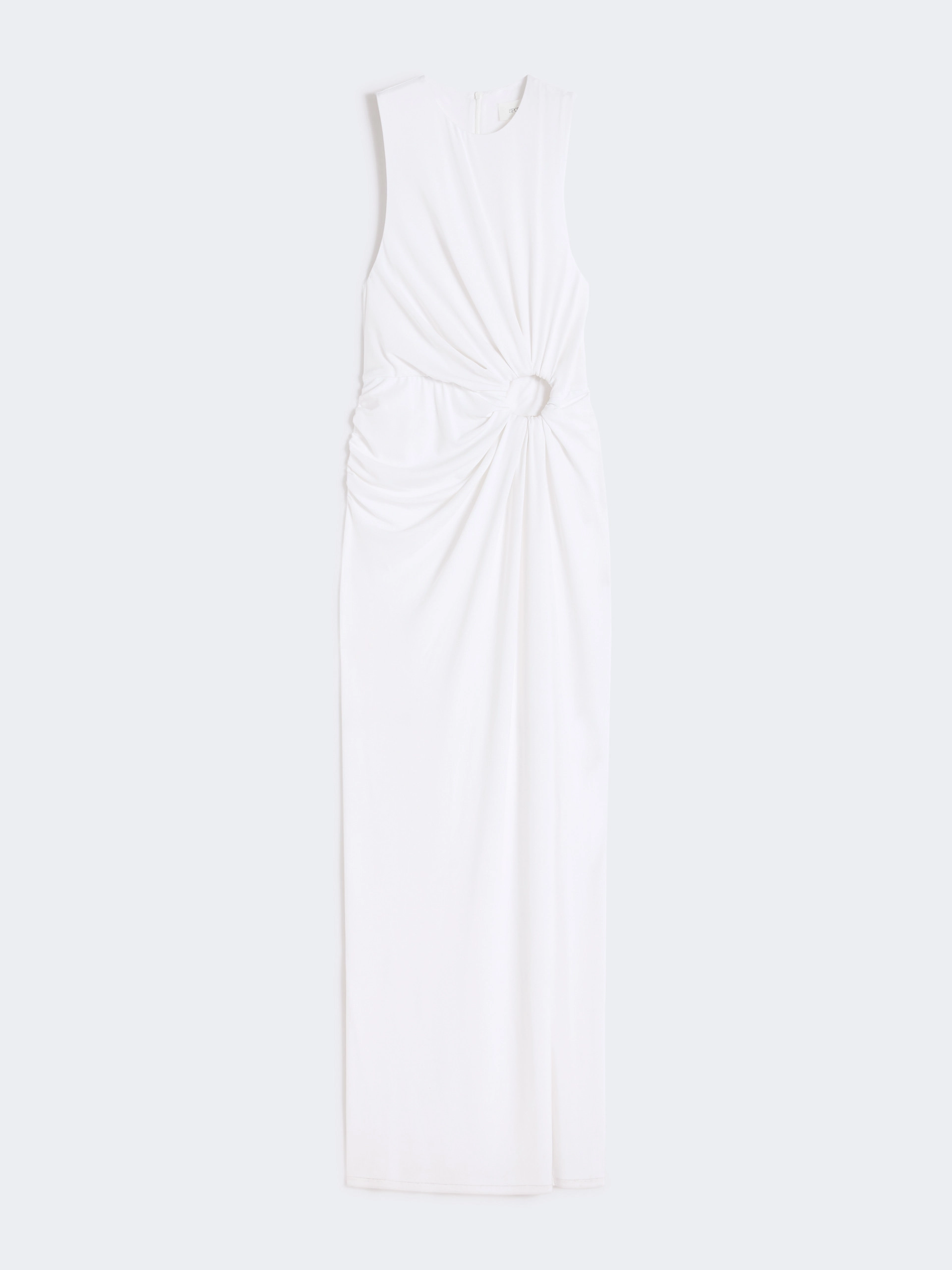 Robe sans manches en jersey stretch - LAIT - Sportmax - 5