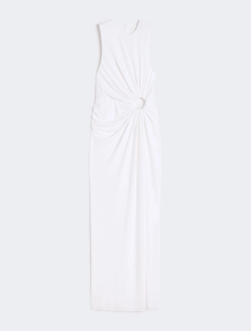 Abito smanicato in jersey stretch - LATTE - Sportmax - 6