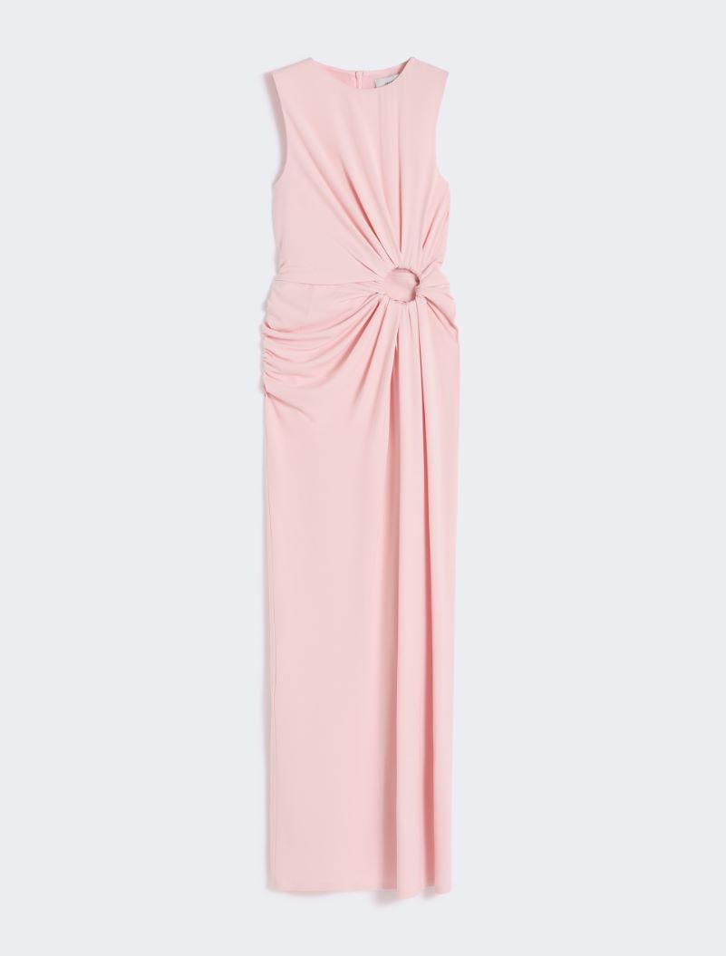Sleeveless stretch jersey dress - PINK - Sportmax - 6