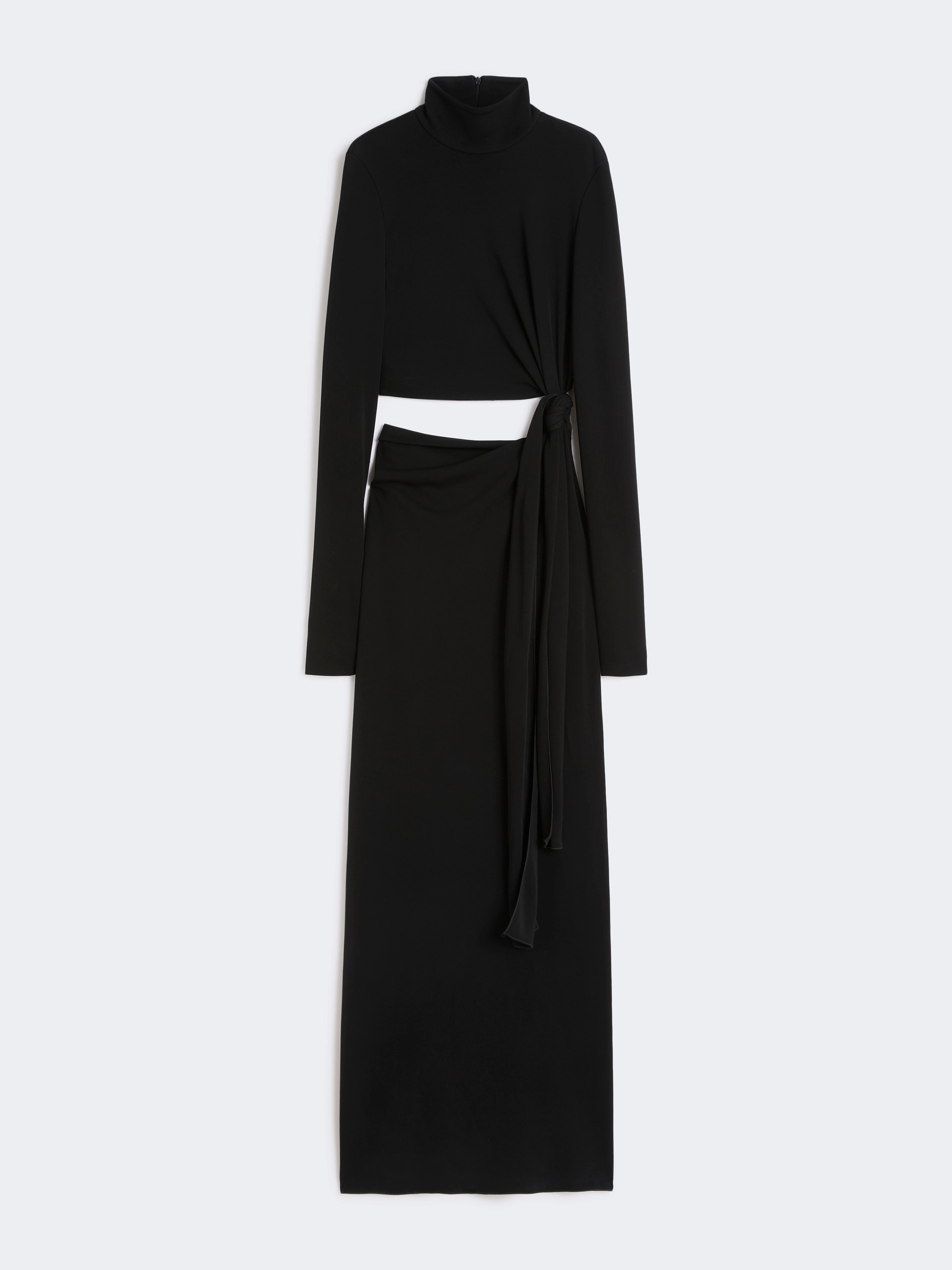 Jersey dress with knot - BLACK - Sportmax - 5