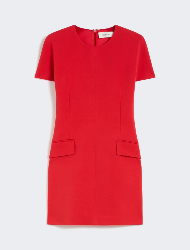 Jersey hourglass dress - CORAL - Sportmax - 6