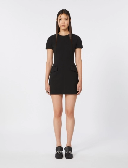Jersey hourglass dress - BLACK - Sportmax - 2