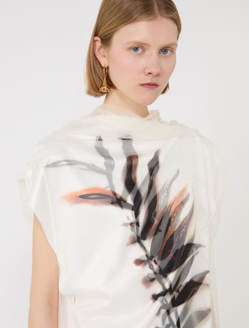 Short, stretch jersey dress - WHITE - Sportmax - 4