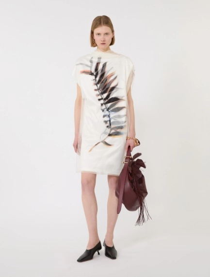 Abito corto in jersey stretch - BIANCO - Sportmax