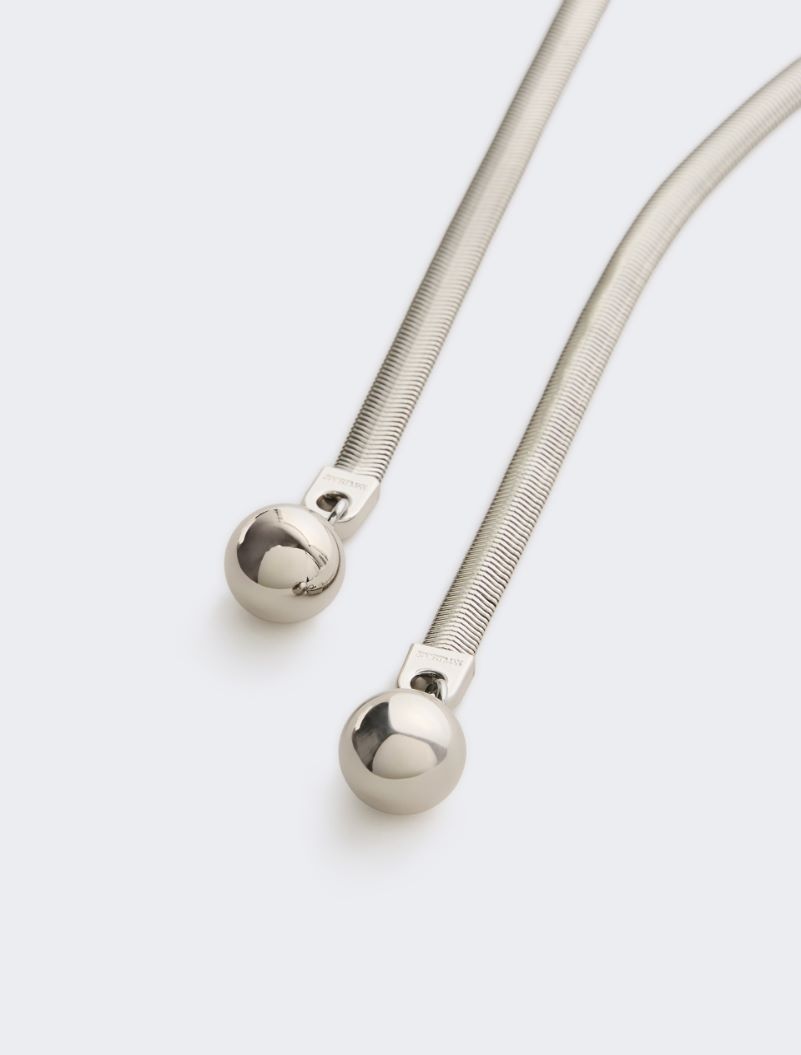Sphere-detail metal necklace - PALLADIUM - Sportmax - 2