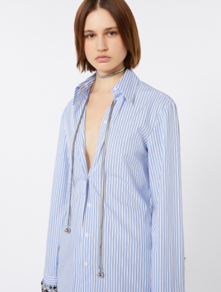 Sphere-detail metal necklace - PALLADIUM - Sportmax