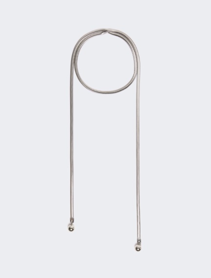 Sphere-detail metal necklace - PALLADIUM - Sportmax