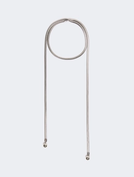 Sphere-detail metal necklace - PALLADIUM - Sportmax