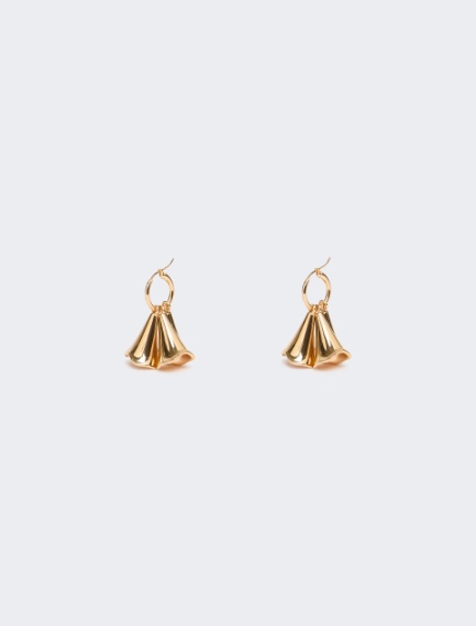 Floral pendant earrings - GOLD - Sportmax