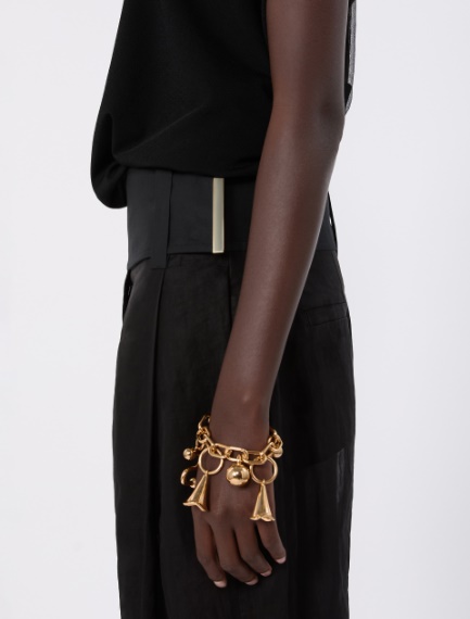 Chain bracelet with charm - GOLD - Sportmax