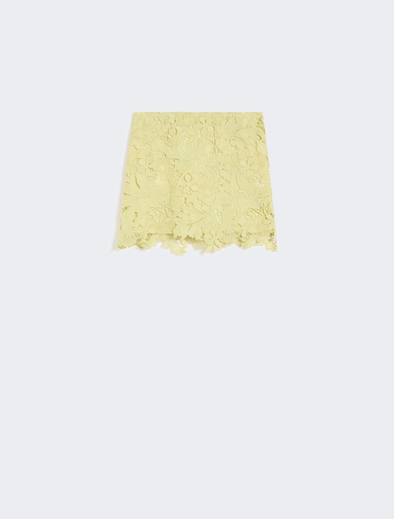 Floral macramé skirt - LEMON - Sportmax - 6