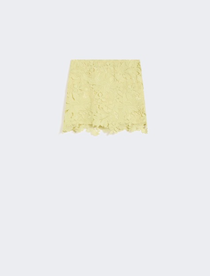 Floral macramé skirt - LEMON - Sportmax