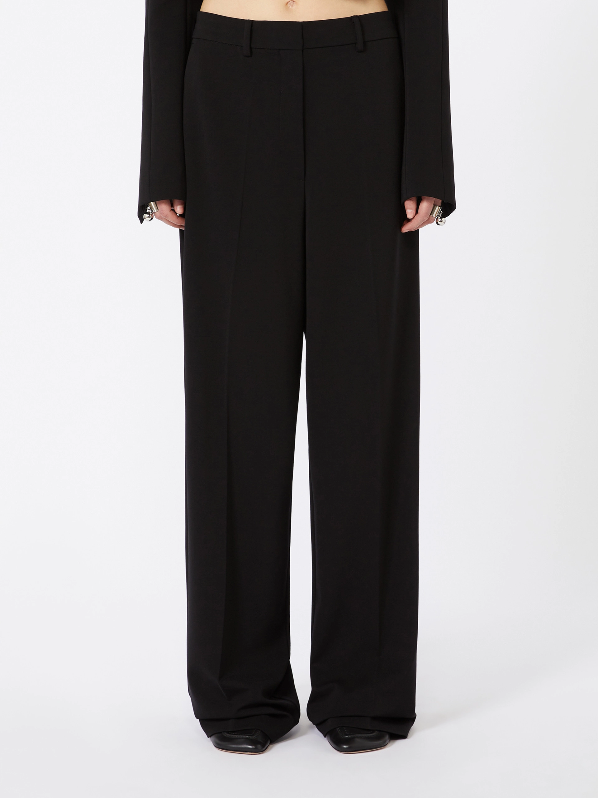 Jersey trousers - BLACK - Sportmax - 2