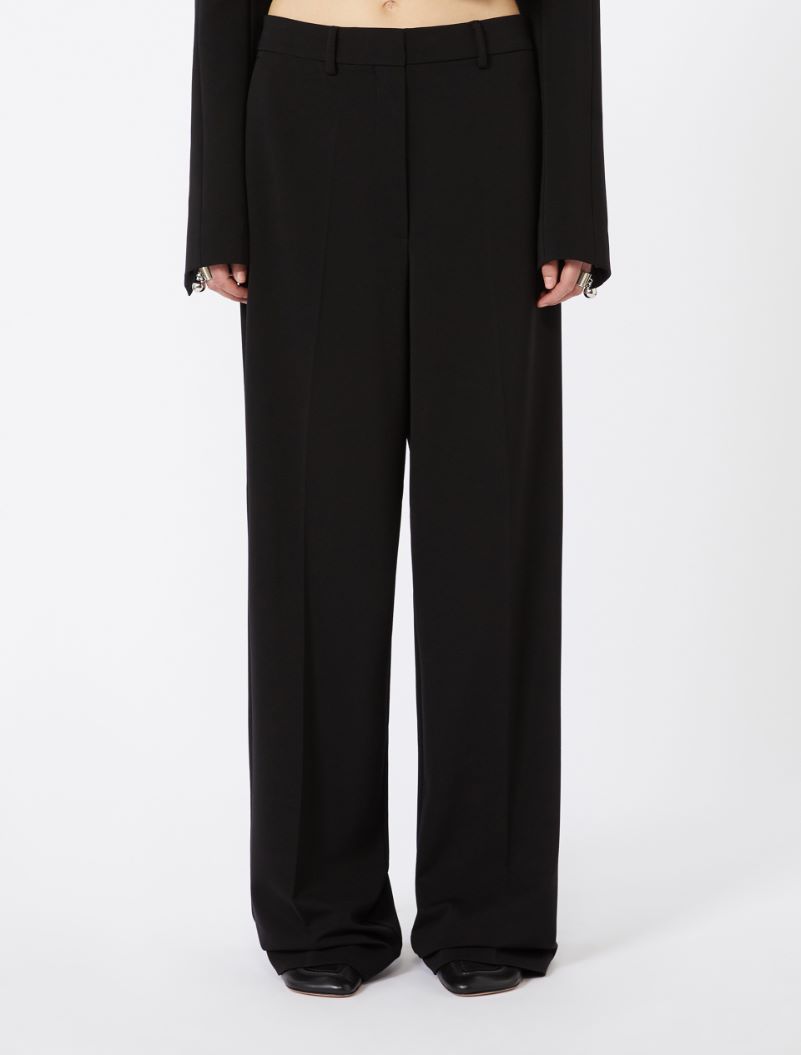 Jersey trousers - BLACK - Sportmax - 2