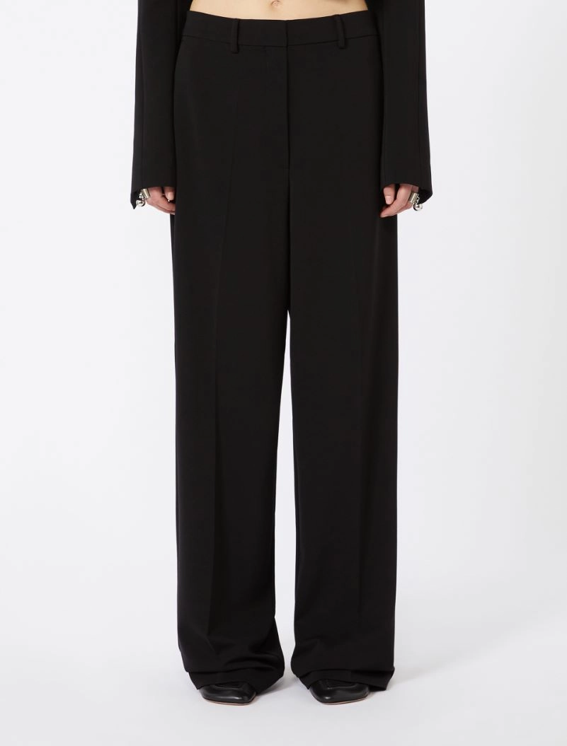 Jersey trousers, black | Sportmax