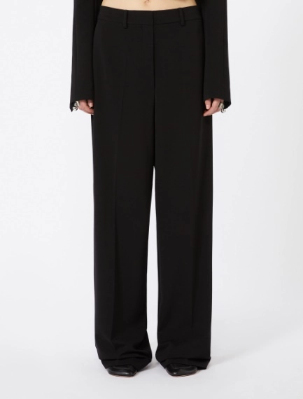 Jersey trousers - BLACK - Sportmax - 2