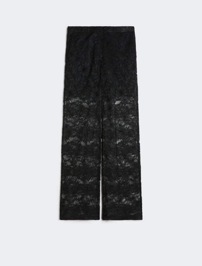 Lace trousers - BLACK - Sportmax - 7