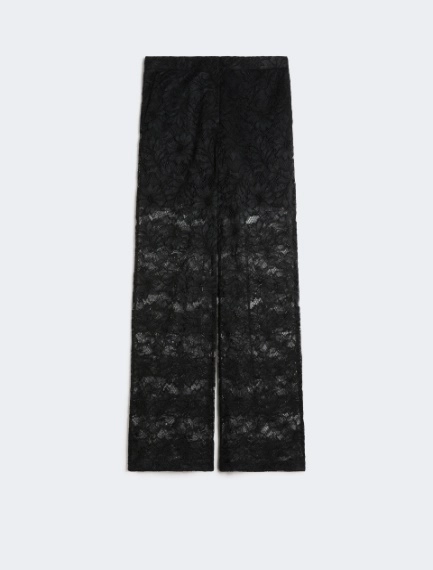 Lace trousers - BLACK - Sportmax - 7