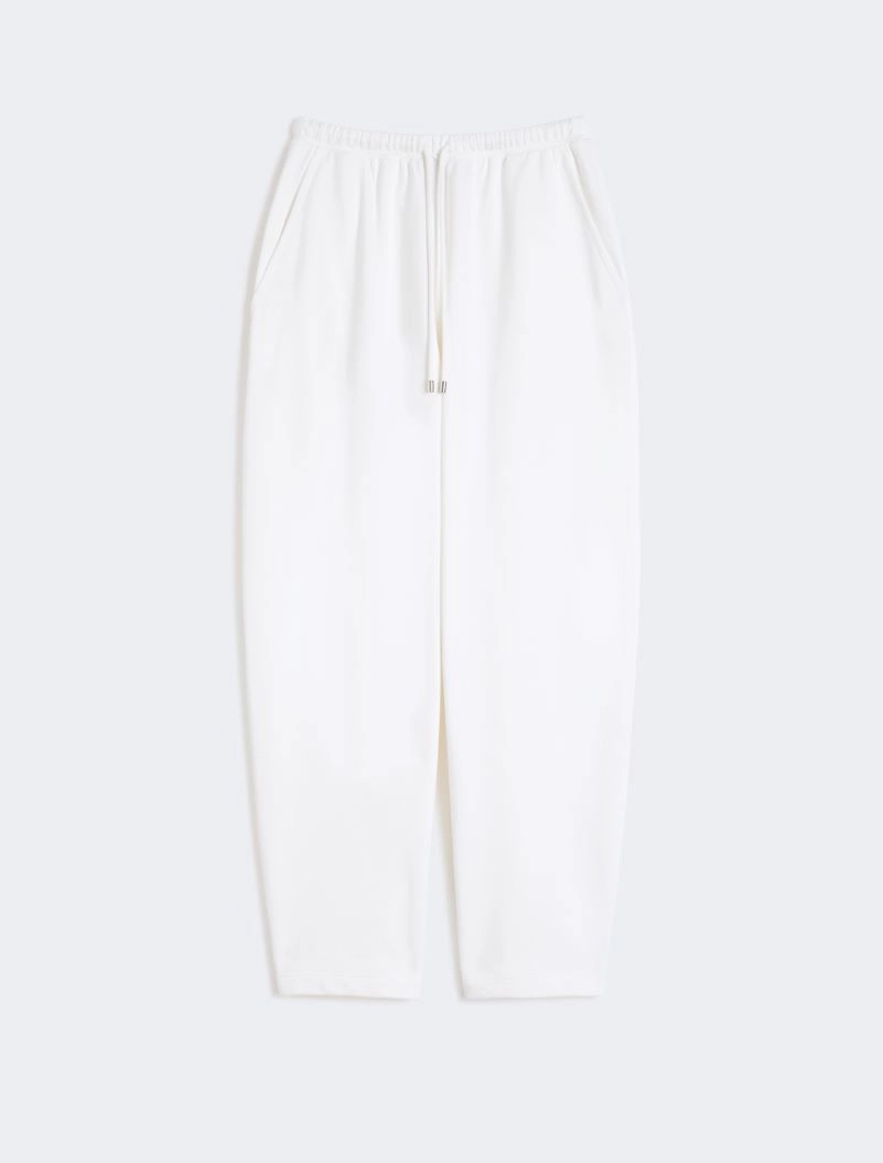 Fleece trousers - IVORY - Sportmax - 6